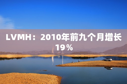 LVMH：2010年前九个月增长19％