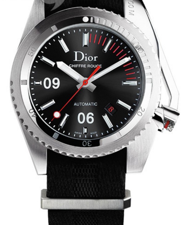 迪奥CHIFFRE ROUGE D01 FABRIC STRAP 42毫米手表