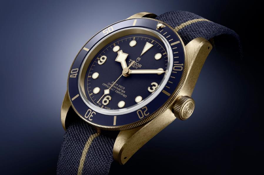 Tudor Black Bay Bronze Bucherer Blue来到美国