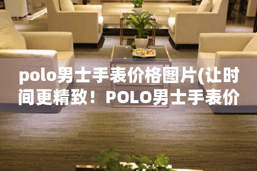 polo男士手表价格图片(让时间更精致！POLO男士手表价格图片大揭密)