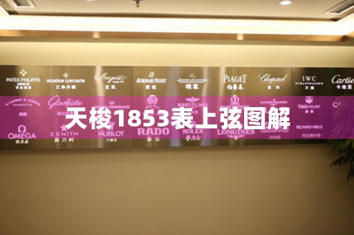 天梭1853表上弦图解