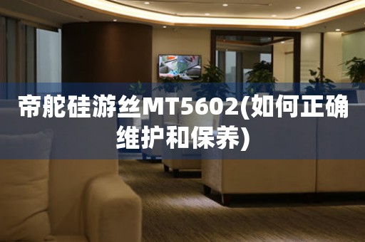 帝舵硅游丝MT5602(如何正确维护和保养)