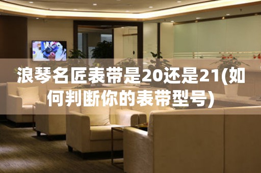 浪琴名匠表带是20还是21(如何判断你的表带型号)