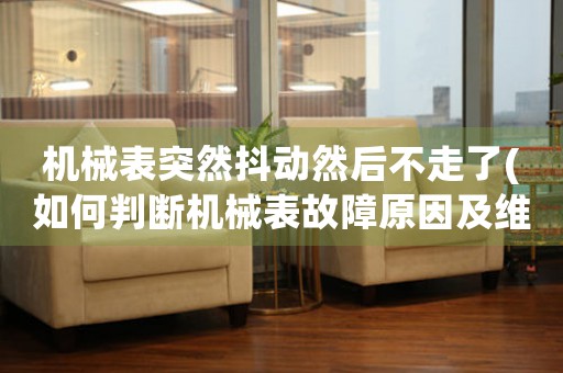 机械表突然抖动然后不走了(如何判断机械表故障原因及维修方法)。