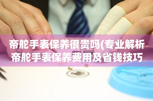 帝舵手表保养很贵吗(专业解析帝舵手表保养费用及省钱技巧)