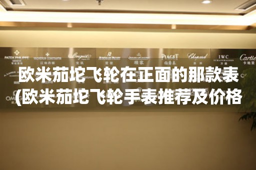 欧米茄坨飞轮在正面的那款表(欧米茄坨飞轮手表推荐及价格介绍)。