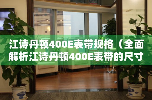 江诗丹顿400E表带规格（全面解析江诗丹顿400E表带的尺寸、材质和颜色）。