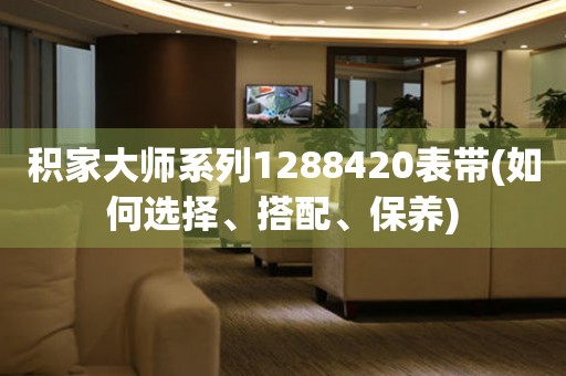 积家大师系列1288420表带(如何选择、搭配、保养)