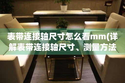 表带连接轴尺寸怎么看mm(详解表带连接轴尺寸、测量方法、常见问题)