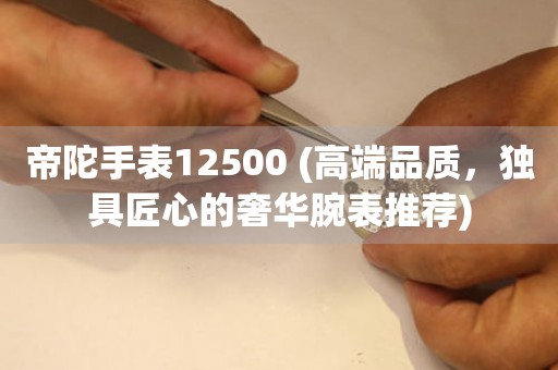 帝陀手表12500 (高端品质，独具匠心的奢华腕表推荐)