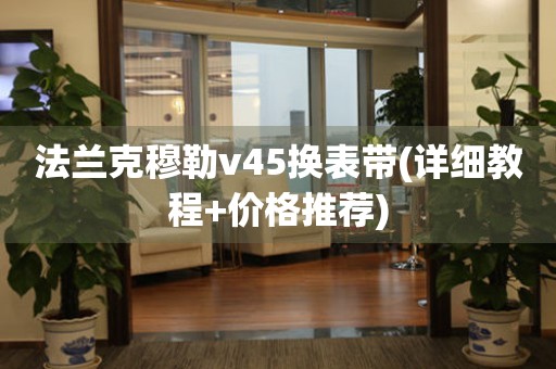 法兰克穆勒v45换表带(详细教程+价格推荐)