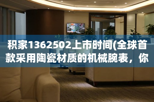 积家1362502上市时间(全球首款采用陶瓷材质的机械腕表，你知道上市时间吗？)