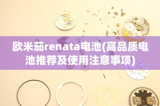 欧米茄renata电池(高品质电池推荐及使用注意事项)