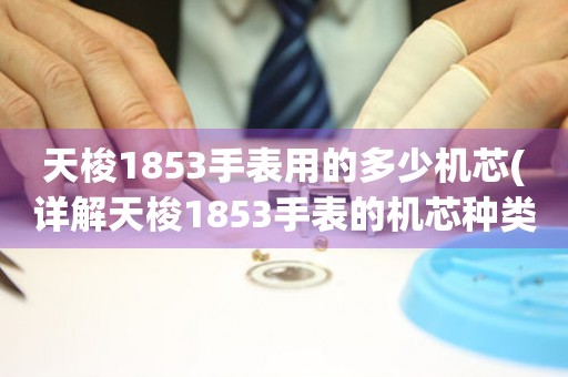 天梭1853手表用的多少机芯(详解天梭1853手表的机芯种类)