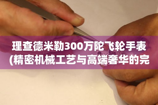 理查德米勒300万陀飞轮手表(精密机械工艺与高端奢华的完美结合)