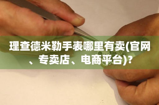 理查德米勒手表哪里有卖(官网、专卖店、电商平台)？