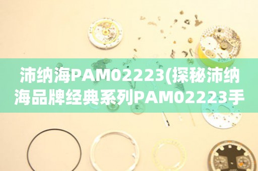 沛纳海PAM02223(探秘沛纳海品牌经典系列PAM02223手表)