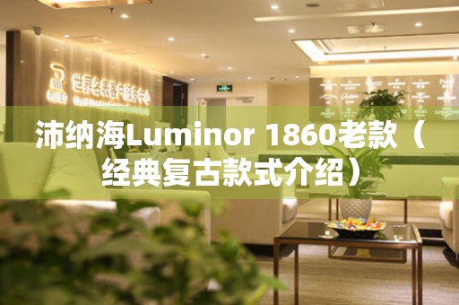 沛纳海Luminor 1860老款（经典复古款式介绍）