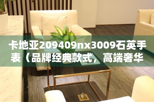 卡地亚209409nx3009石英手表（品牌经典款式，高端奢华必备）