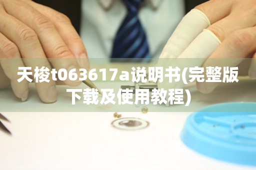 天梭t063617a说明书(完整版下载及使用教程)