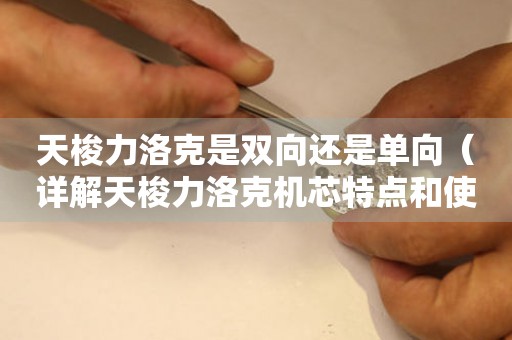 天梭力洛克是双向还是单向（详解天梭力洛克机芯特点和使用方法）