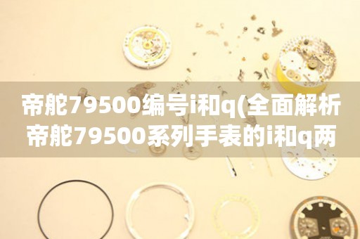 帝舵79500编号i和q(全面解析帝舵79500系列手表的i和q两个编号含义)