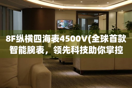 8F纵横四海表4500V(全球首款智能腕表，领先科技助你掌控时间)