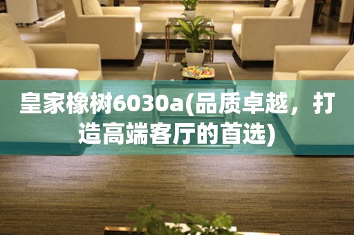 皇家橡树6030a(品质卓越，打造高端客厅的首选)