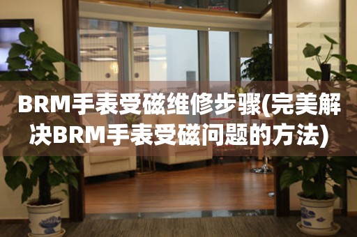 BRM手表受磁维修步骤(完美解决BRM手表受磁问题的方法)