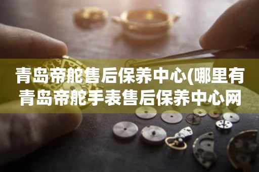 青岛帝舵售后保养中心(哪里有青岛帝舵手表售后保养中心网点)