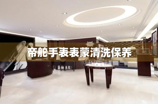 帝舵手表表蒙清洗保养