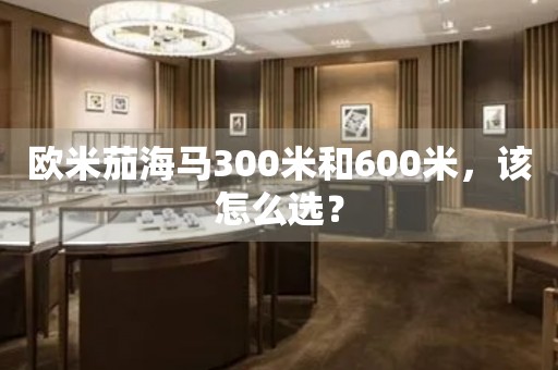 欧米茄海马300米和600米，该怎么选？