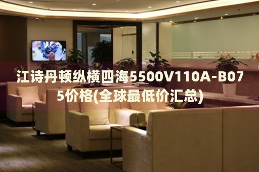 江诗丹顿纵横四海5500V110A-B075价格(全球最低价汇总)